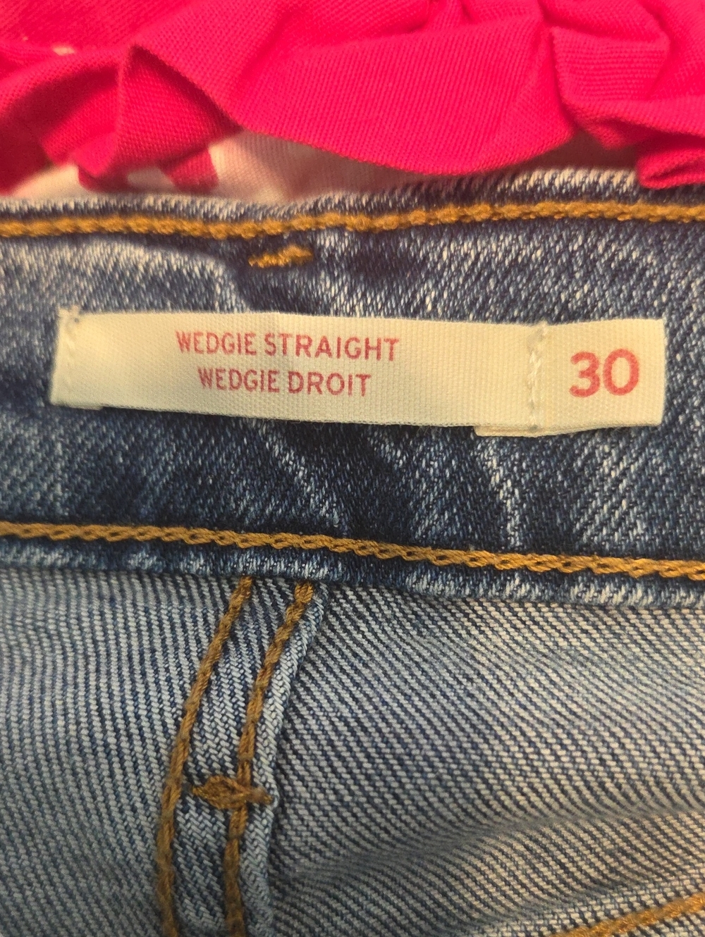 Wedgie Straight Women’s Jeans - Light Blue, Size 30